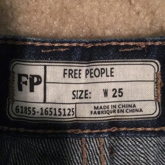 NWT Free People Denim Shorts - Picture 4 of 5